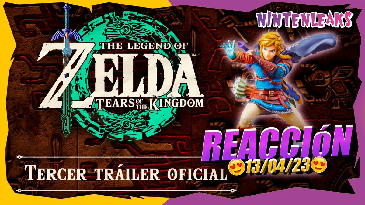 nintenleaks's tweet photo. ¡Empezamos DIRECTO!

🔥¡ULTIMO TRAILER de THE LEGEND OF ZELDA TEARS OF THE KINGDOM en ESPAÑOL! - ZELDA DIRECT ABRIL 2023

🔁RT se agradece

➡https://t.co/IqKviX1G42⬅ https://t.co/C4iNckaTju