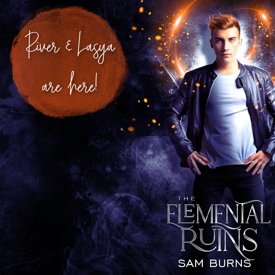 🔥 The Elemental Ruins, book 2, is here! readerlinks.com/l/3304790
💦  The Elemental Keyes, book 1: readerlinks.com/l/3142635

#SamBurns #CircleTheSquareDuology #TheElementalRuins #LasyaAndRiver #MMRomance #KindleUnlimited #KU