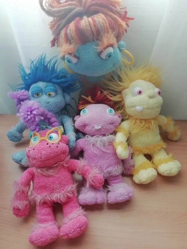 no me digáis que no os acordáis de estos peluches, todo el mundo teníamos al menos uno