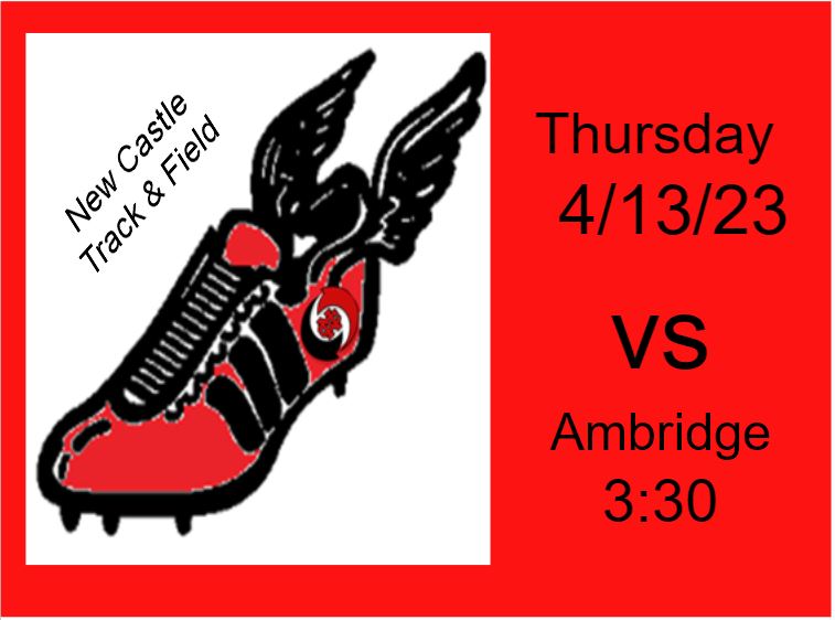 NewCastleSrHS's tweet photo. Good luck to the NC Track Teams and coaches at today's meet against Ambridge! #GoCanes #NCTrack @NCNewsSports @LCSportsNet @canes_cuz https://t.co/OVCnpSkGEg