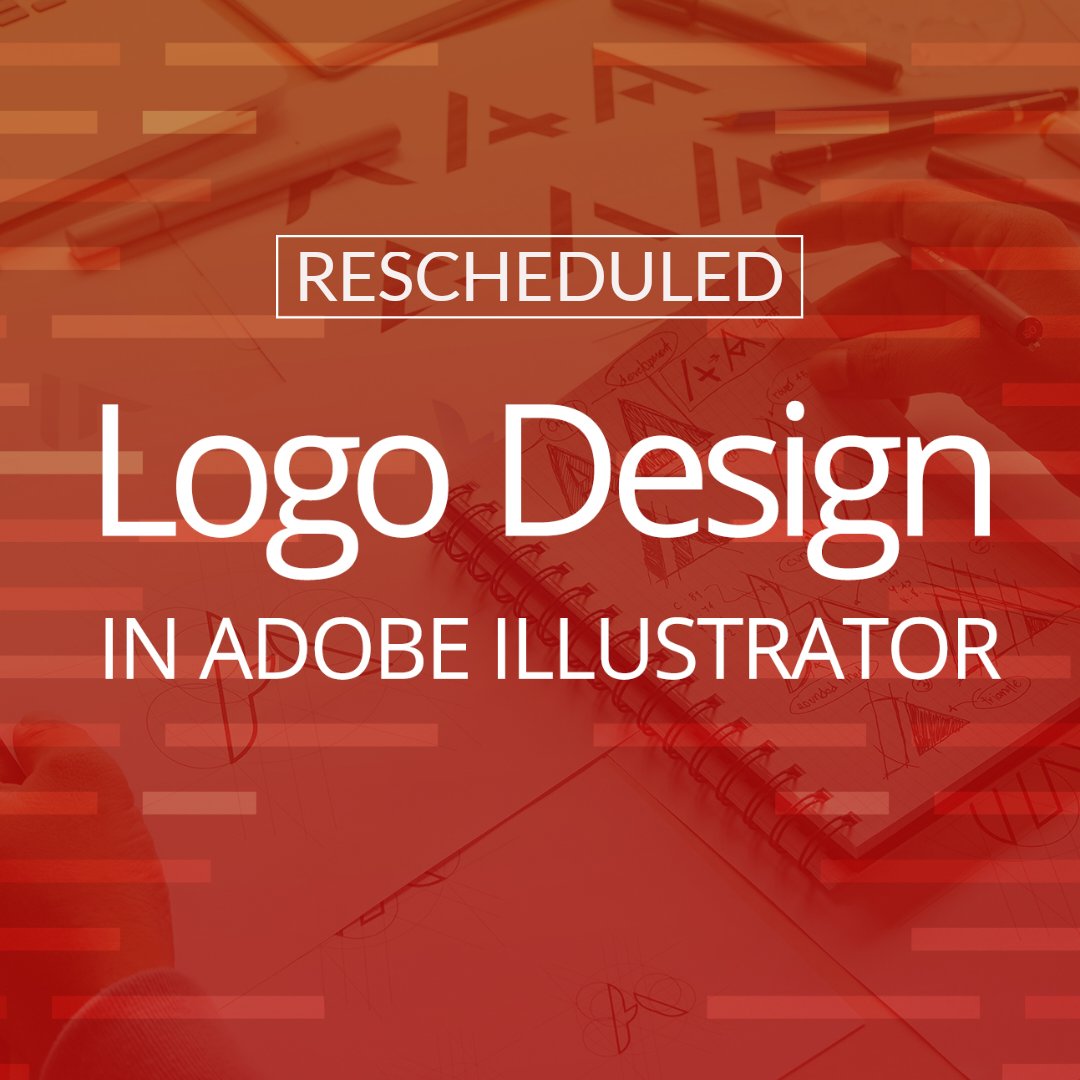 nobledesktop's tweet image. ⚠️ ATTENTION DESIGNERS ⚠️ Our Free Seminar, Logo Design In Adobe Illustrator; has been rescheduled for Thursday, April 27th at Noon. Register though the link in our bio. #FreeSeminar #AdobeIllustrator #NobleDesktop