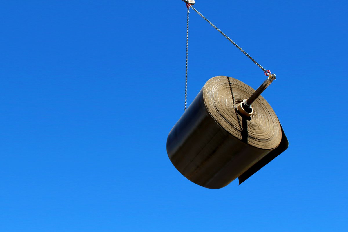 _ConcreteCanvas's tweet photo. Simply hang the Bulk Roll from a spreader beam for the fastest method of laying CC material!
For more information take a look at our General User Guide: https://t.co/aQUxprJ5tB
#concrete #concretecanvas #concreteonaroll #engineering #innovation #bulkroll #cc #construction https://t.co/CQvzIT2yIw