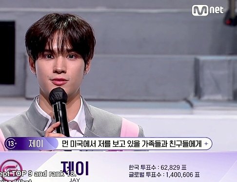 thejaychang's tweet photo. NOT THE KOREAN VOTES 😞

if only jay had more Korean votes, he surely would have been in top9. Idk what's wrong with Koreans, they're sleeping at talent....😭 https://t.co/U1nFBxGtqp