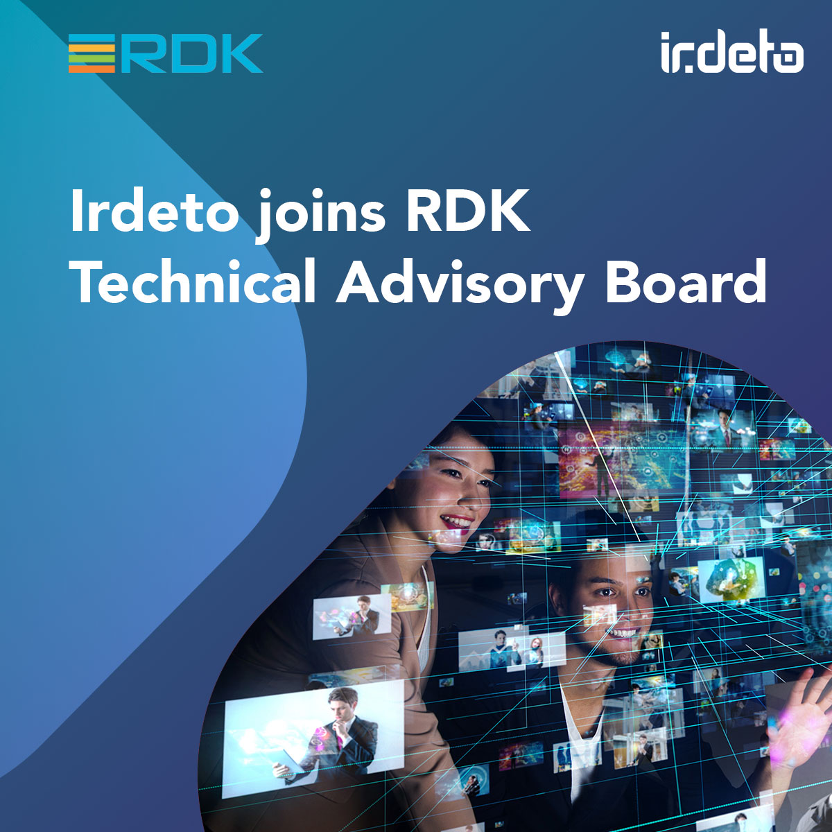 Irdeto's tweet photo. We are happy to announce that we have become the Reference Design Kit Technical Advisory Board (RTAB) members. Read the press release for all details here: https://t.co/J5zISIMviT
#irdeto #videoentertainment #cybersecurity #RTAB #RDK #PayTV https://t.co/2tMY9gWlDu