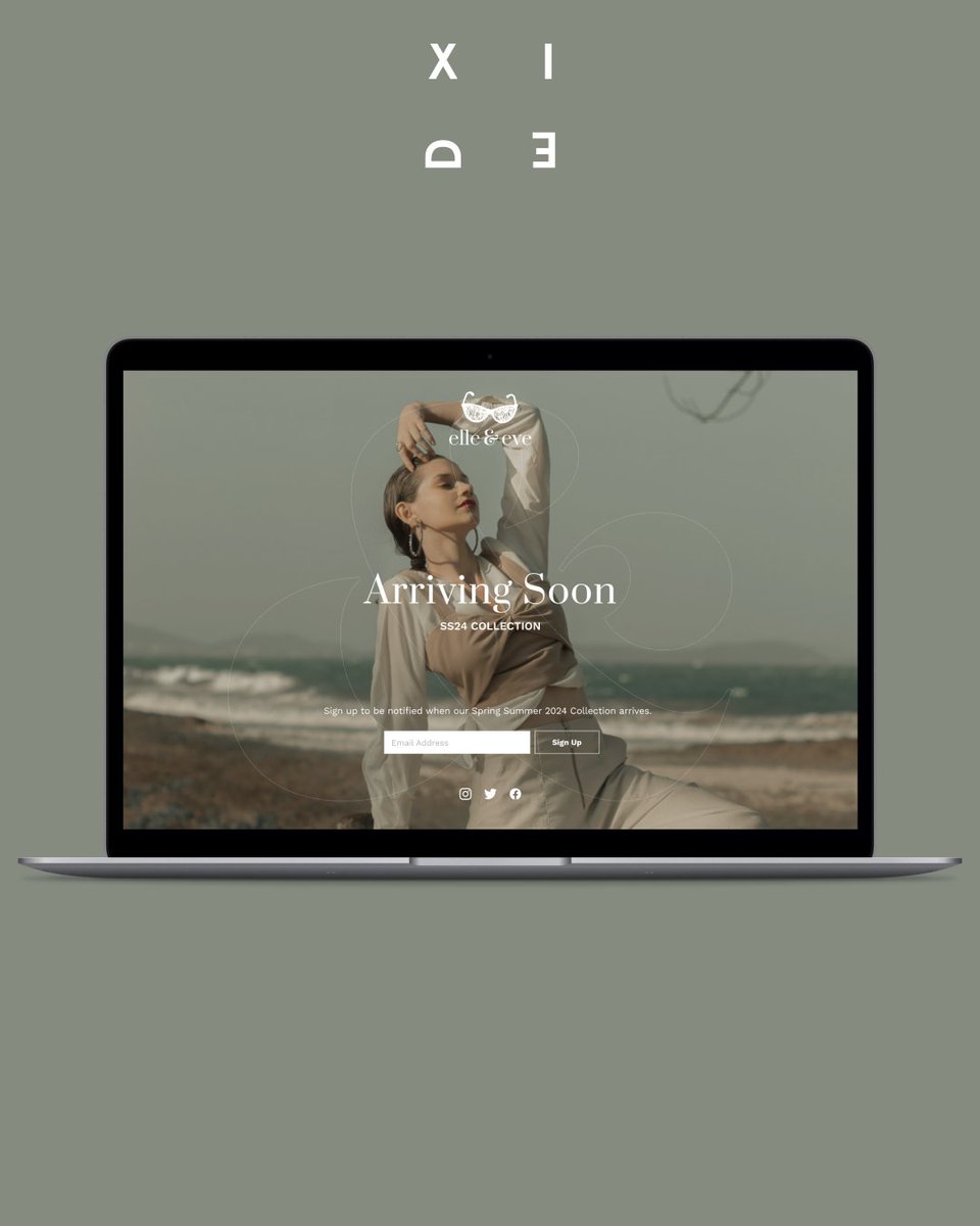 xidecouk's tweet photo. XIDE Elle&amp;Eve is a modern fashion landing page Figma template that will make your fashion brand stand out. 
Free to download: https://t.co/zfEXarnjM2

#landingpage #ui #uidesign #ux #web #website #template #templatedesign #websitedesign
#figma #figmacommunity #fashion #branding https://t.co/NAaGQZRVud