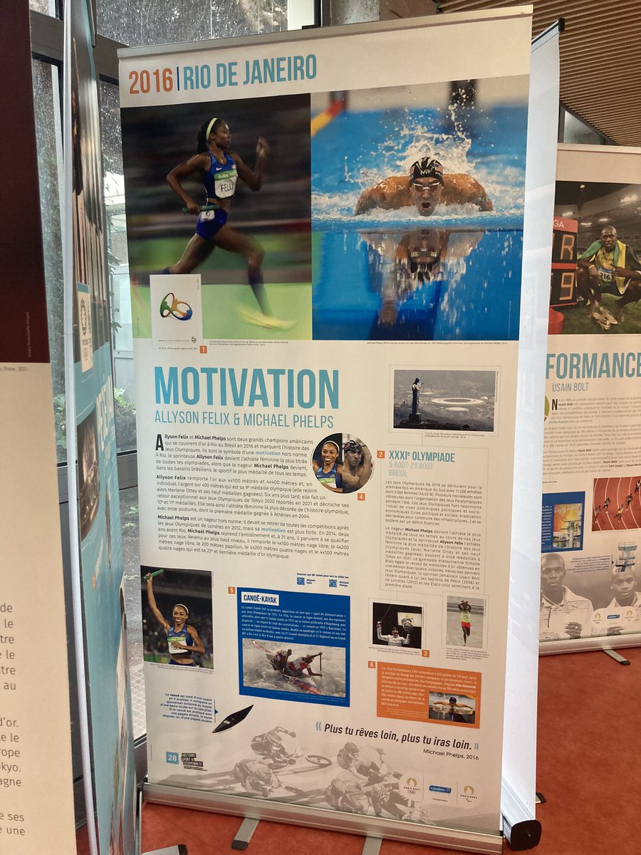 CrisantiFlavia's tweet photo. Lâexposition de sur les valeurs de lâolympisme arrive au @Clg_Ronsard encore une belle initiative pour le projet « il nuoto et lâinclusione » @Casden_BP #generation24 https://t.co/yvxnoxRHa0