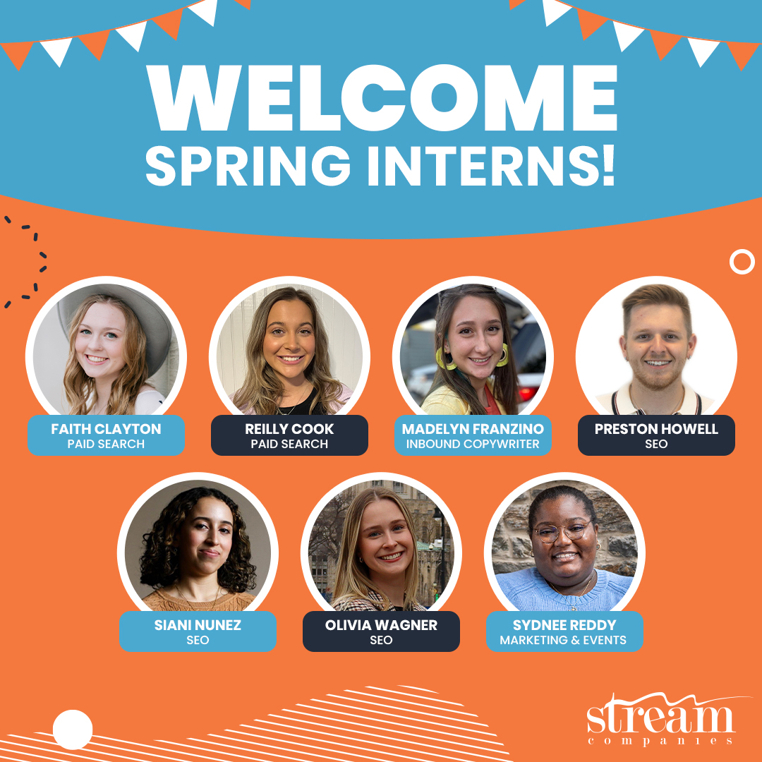 Our #SpringInterns have been doing a great job this semester! We’re enjoying working with them and giving them exciting projects to work on and add to their portfolio!

If you would like to be an #intern, keep an eye out next semester for our applications!