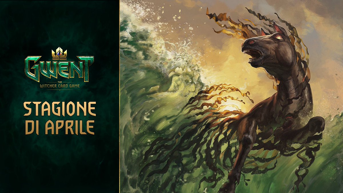 La Stagione di Aprile è iniziata e porta con sé 24 nuove carte, il ritorno dell'evento di Compleanno di Ciri e Yen e tanto altro!

Scoprite le modalità stagionali in arrivo qui: gwent.ly/StagionediApri…