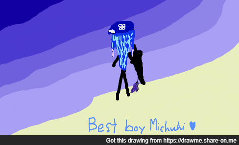 Yes Michuki best boy💙💙💙