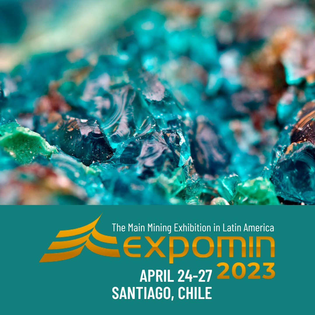 CypherEnv's tweet image. We will be attending the @ExpominOFICIAL Trade Show from April 24-27 in Santiago, Chile. Come find us in the Canadian Pavilion at The Main Mining Exhibition in Latin America!

#Mining #MiningTradeShow #RoadSolutions #Chile #MiningExhibition
