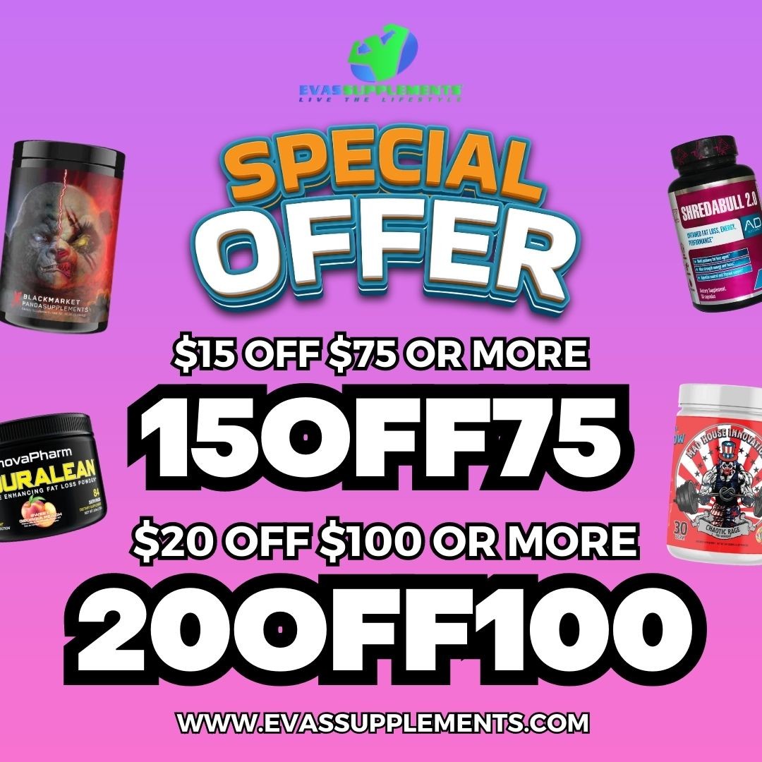 EvasSupplements's tweet photo. April Special Treats from Eva's Supplements!🥳
BUY PRODUCTS WORTH $75 OR MORE - SAVE $15 OFF!
Use Promo Code: 15OFF75
BUY PRODUCTS WORTH $100 OR MORE - SAVE $20 OFF!
Use Promo Code: 20OFF100
Shop your favorite supplements at https://t.co/kaTxztNL3G or click the link in our bio. https://t.co/U60tC16Jrz