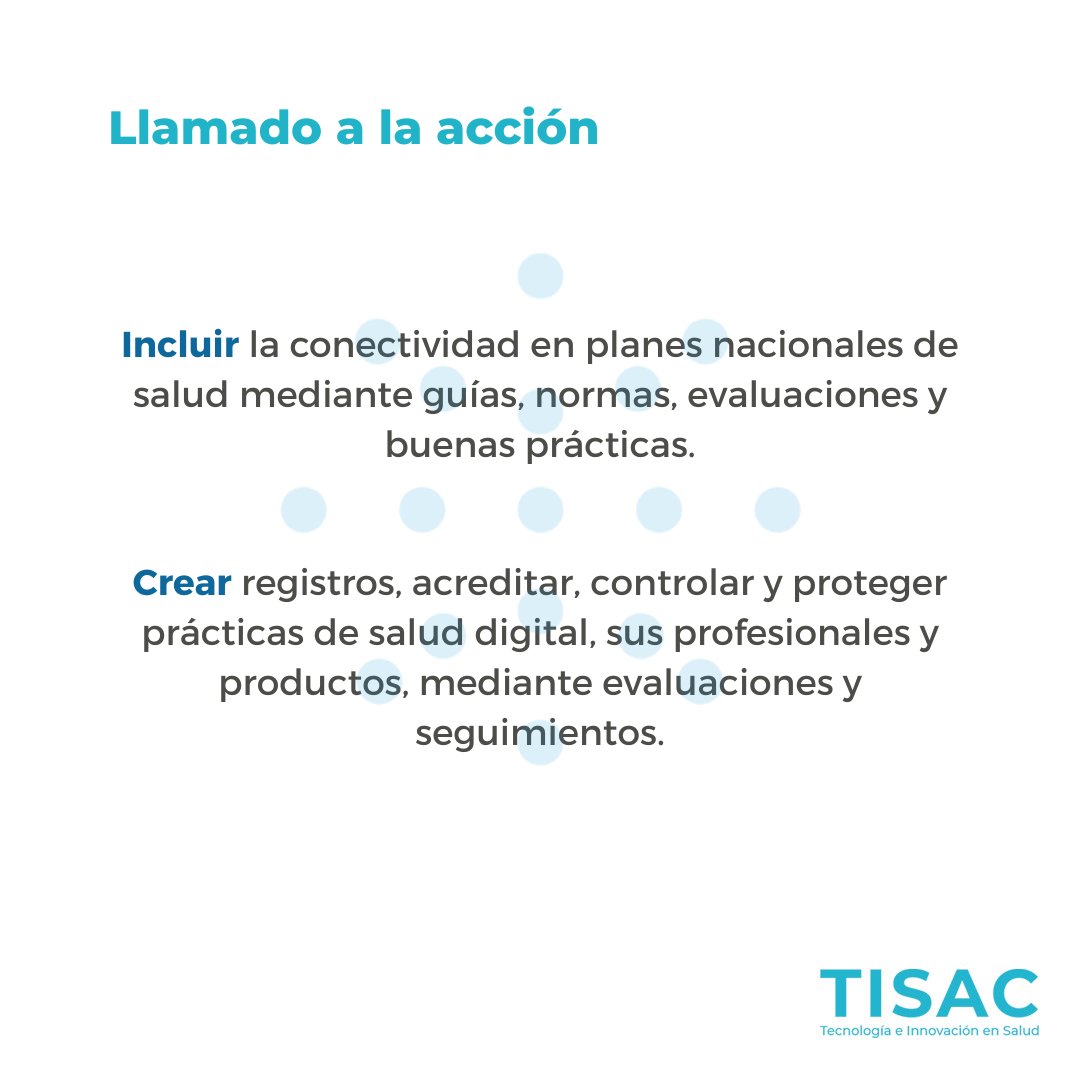 TISACorg's tweet photo. ¡La #ConectividadUniversal en salud es el futuro! 🌐 La @pahowho  busca asegurarla para 2030... Únete al movimiento de #TransformaciónDigital y crea un futuro más saludable y conectado.

Conoce más sobre los principios rectores 👉 https://t.co/gCdXFYAV9N #somosTISAC #SaludDigital https://t.co/MuxTaT8Lum