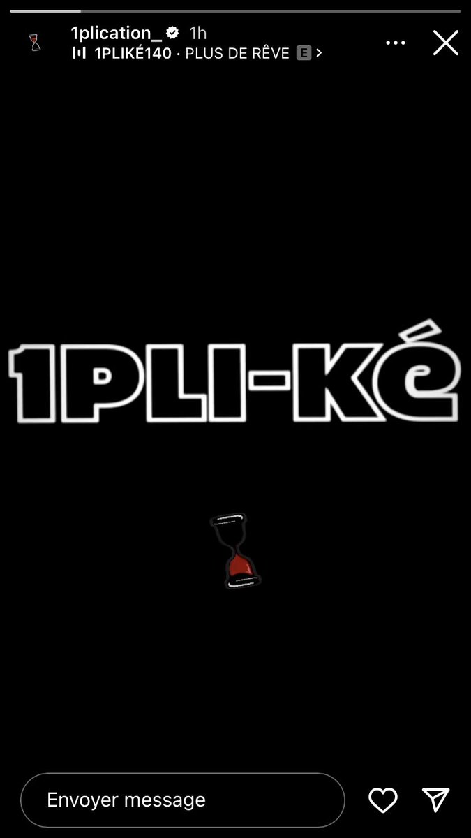 fr_versus's tweet photo. 🚨 1PLIKÉ140 semble bientôt de retour ! Et on a hâte ! 🔥

📸 : Instagram d’@1PLIKE140 

#1plike #1plike140 https://t.co/qL0dThkjuS