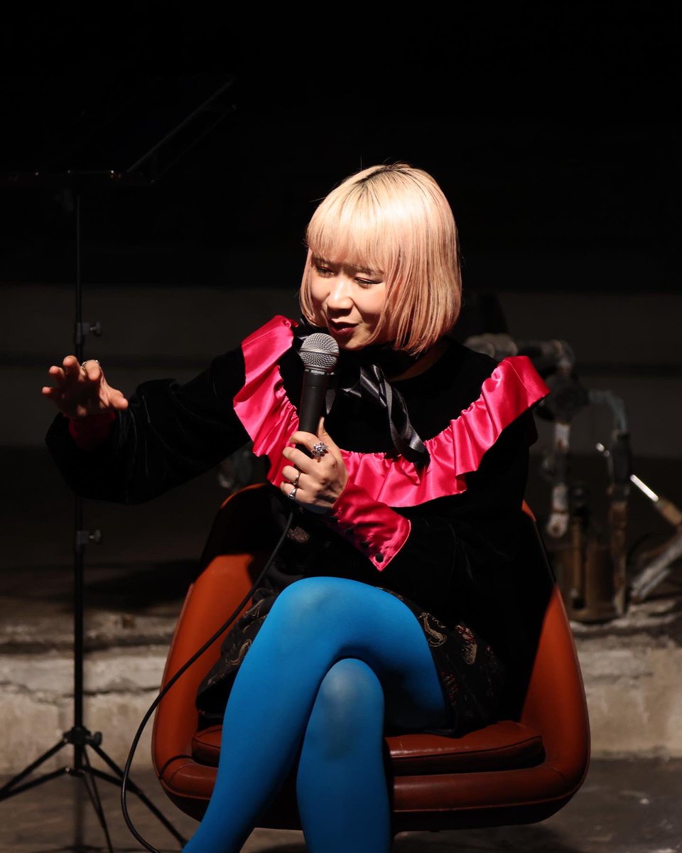 mumyollc's tweet photo. 'Gothic and Lolita' Concert in Tokyo
Talk session with Akiko Yamane, Yuri Umemoto, Tatsuki Narita, Lim Asafuji and NABEchan.

「ゴシック・アンド・ロリータ」東京公演、トークセッションにて、山根明季子、梅本佑利、成田達輝、朝藤りむ、NABEchan

photo by @ayano_sudo https://t.co/n9NP7l4zjV