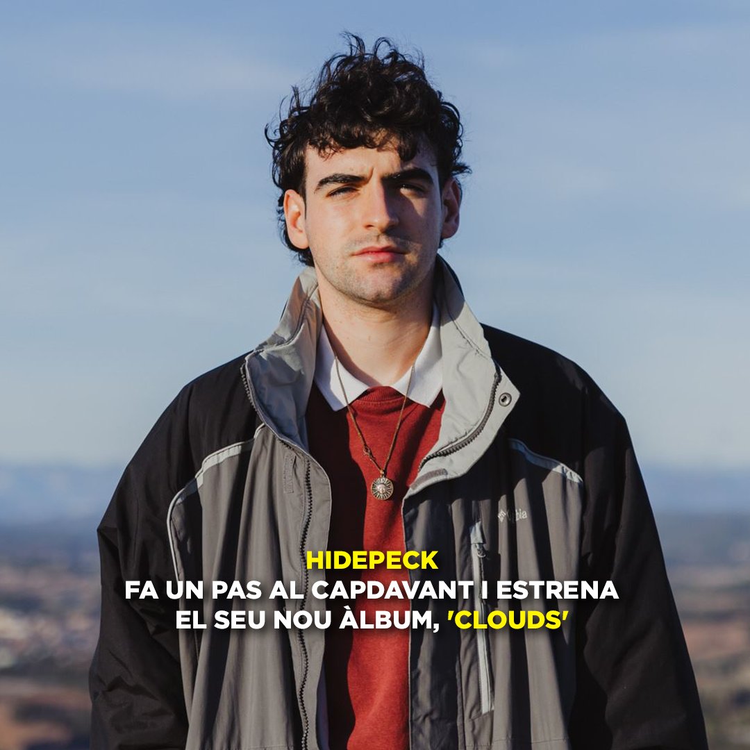 CMusicaManresa's tweet photo. #CMRECORDS 📀 Hidepeck fa un pas al capdavant i estrena el seu nou àlbum, 'CLOUDS' ☁ Amb la sensibilitat i emotivitat a flor de pell, l'artista Axel García s'acomiada d'aquest projecte musical tan especial, per iniciar a un nou❤️ ➡ https://t.co/5ytKGUNR0z https://t.co/ctzvH8edFG