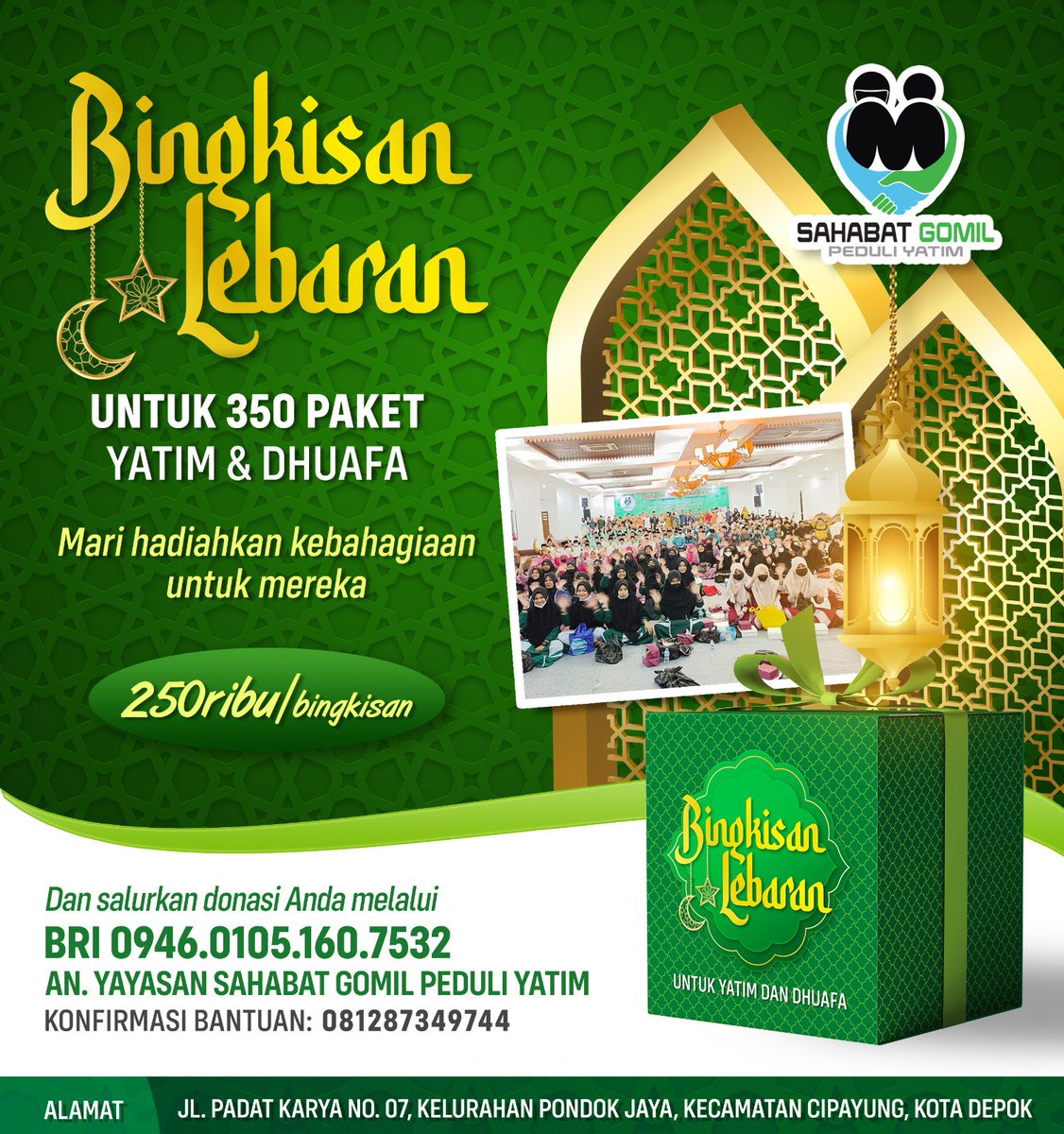 Rifaanzzx's tweet photo. Bismillahirrahmanirrahim
Jumat Berkah yuk isi dengan sedekah
#RamadhanDay22 https://t.co/RhiM7wxi2W
