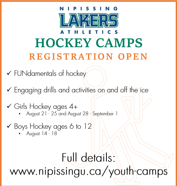 🏒HOCKEY CAMP REGISTRATION OPEN🏒

Take a look at all our AVAILABLE CAMPS and register today: nipissingu.ca/youth-camps