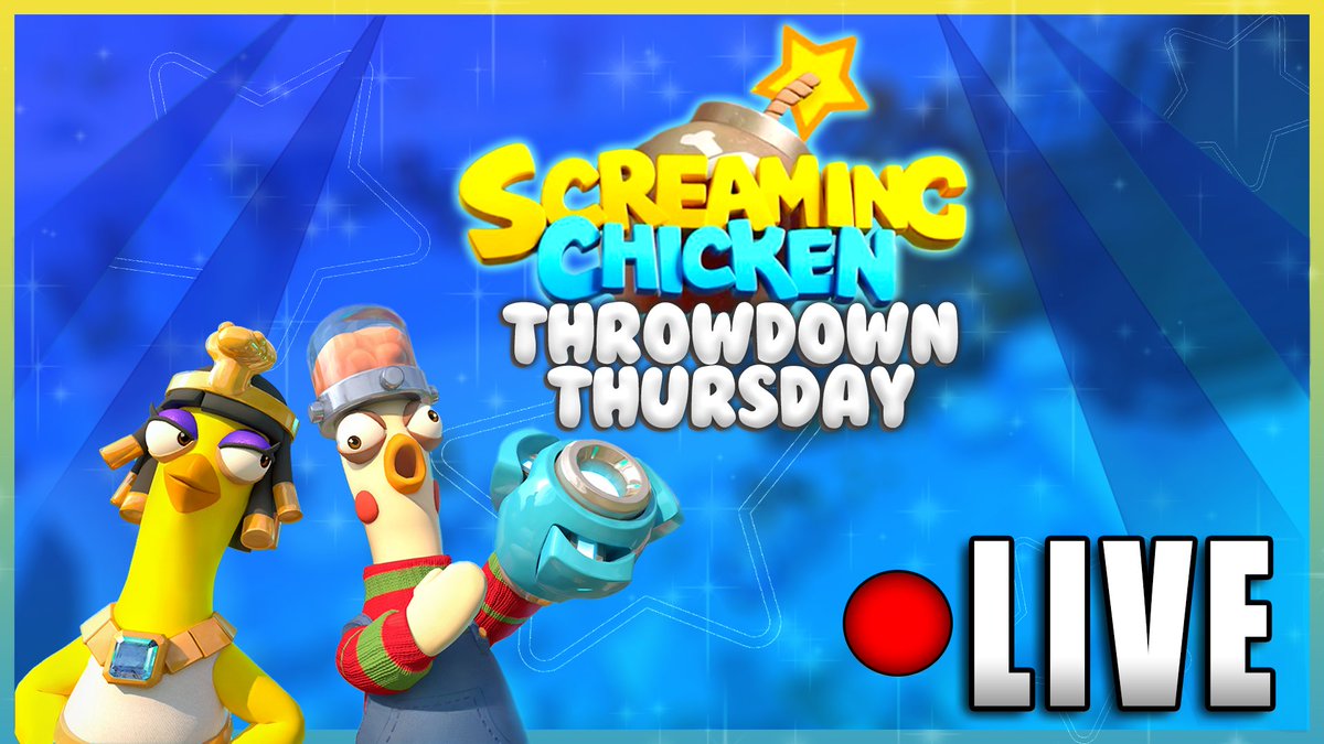 iAmScruffyWolf's tweet photo. Today's Throwdown Thursday stream will feature the new game Screaming Chicken: Ultimate Showdown. Big Thank you to the folks at @VicariousPR, @metapublishing, and the team at @Chicken__Studio for the opportunity 🐺💚 Happy Launch Day!

https://t.co/2MTWgrNXxd https://t.co/4q6PcVZ5Yu