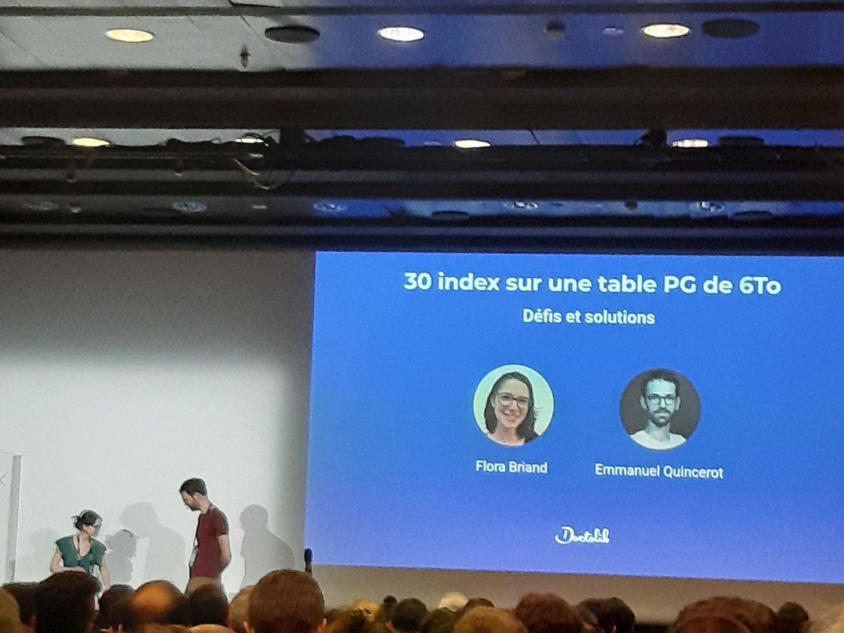 gbloquel's tweet photo. @flora_briand 
30 index sur une table de 6To
Un outil intéressant de benchmark 
https://t.co/zra1xKYAQM
#DevoxxFR #postgres https://t.co/NOlFPqra9Y