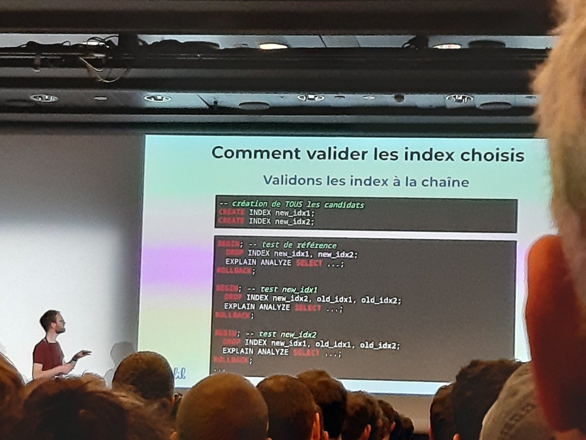 gbloquel's tweet photo. @flora_briand 
30 index sur une table de 6To
Un outil intéressant de benchmark 
https://t.co/zra1xKYAQM
#DevoxxFR #postgres https://t.co/NOlFPqra9Y