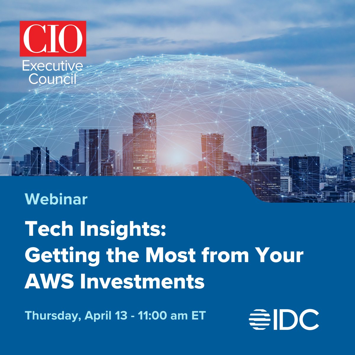 CIO Executive Council from IDC tweet media