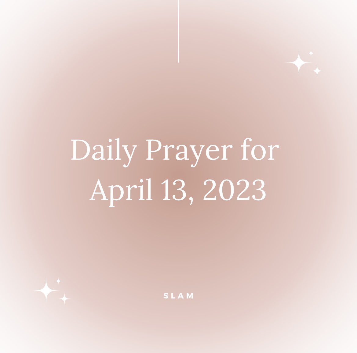 SLAM_FMM's tweet photo. Daily Prayer by Prisha 💙 https://t.co/CsRzYXqvTA