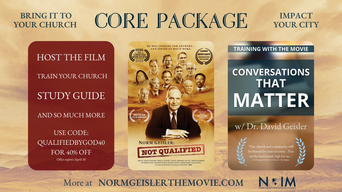 Norm Geisler Int Min tweet media