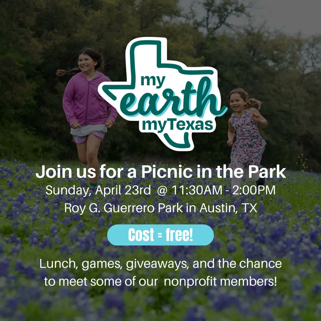 Join us for a Picnic in the Park! 💚 

Oh yeah - we'll also be making a special announcement...any ideas what it could be? 👀

Roy G. Guerrero Park
400 Grove Boulevard, Austin, TX 78741

RSVP so we know you're coming here: buff.ly/3Uoe6fu