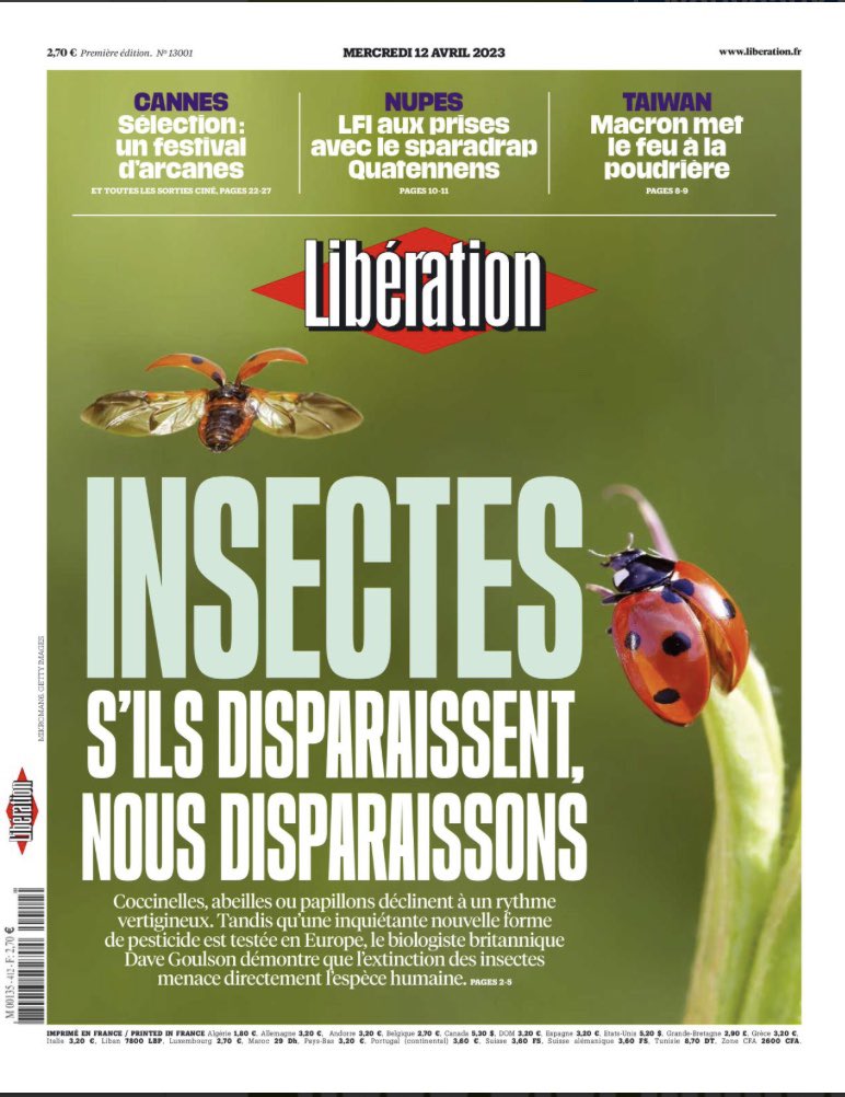 YFleret's tweet photo. #rechauffementclimatique  
#pesticide⛔️ Battons-nous pour les insectes !!! https://t.co/cYVWHthBdW