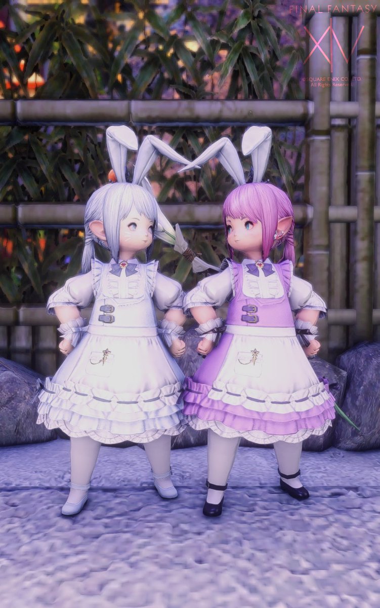 eama4d24's tweet photo. 🤍🩷

#おはララ #FF14 #FFXIV #FF14SS https://t.co/TUYOUPESdN
