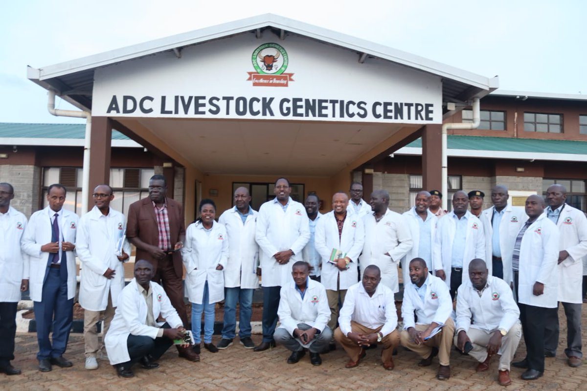 thanahkates2's tweet photo. Agriculture &amp; Livestock Committee yesterday visited Trans-Nzoia County, led by Chair Dr. John Mutunga and Vice Chair Hon @LennyBrighton1, to inspect the Livestock Genetics Centre of the Agriculture Development Corporation in Endebess Constituency. https://t.co/94JDD4tpEQ