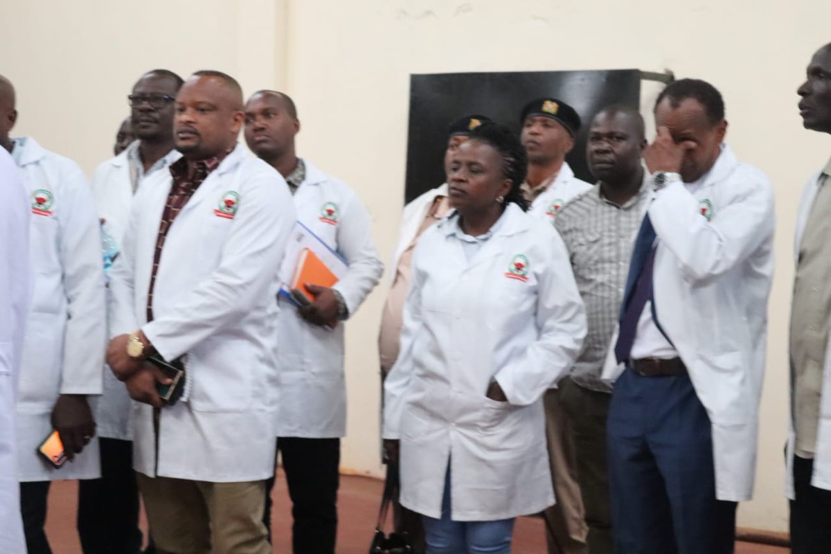 thanahkates2's tweet photo. Agriculture &amp; Livestock Committee yesterday visited Trans-Nzoia County, led by Chair Dr. John Mutunga and Vice Chair Hon @LennyBrighton1, to inspect the Livestock Genetics Centre of the Agriculture Development Corporation in Endebess Constituency. https://t.co/94JDD4tpEQ
