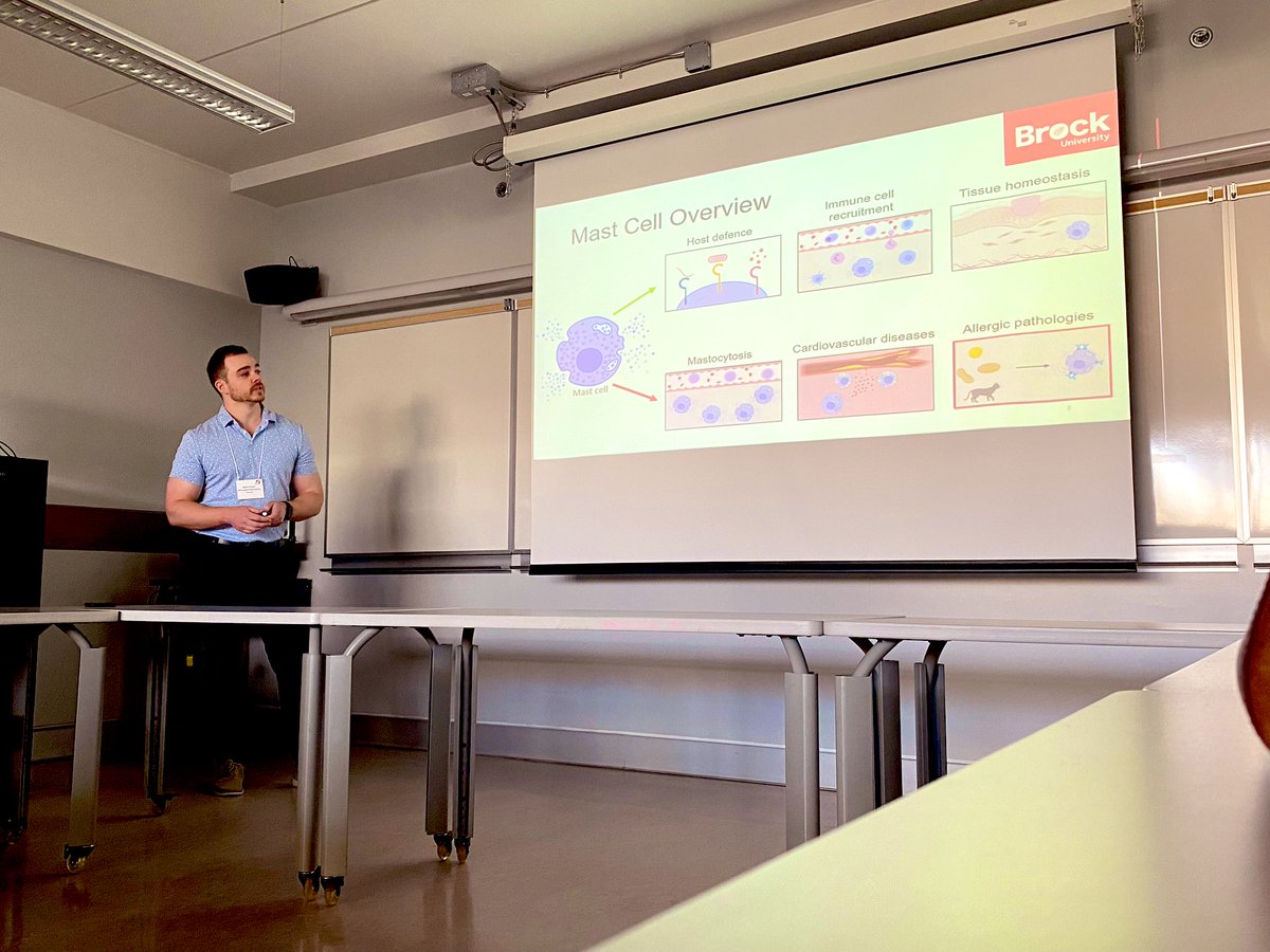 adamjmacneil's tweet photo. Our #InflammationImmunityLab had 7 abstracts in @BrockGradStudy #BrockMNK yesterday including oral presentations from this all🌟 team including @cjfwatson @katcarbonara @RweCrozier @jordanmasi_. Proud PI! 🔬🥼 

@BrockFAHS @BrockHLSC @BrockUResearch @BrockUniversity #MacNeilLab https://t.co/wuVmB8CB6N