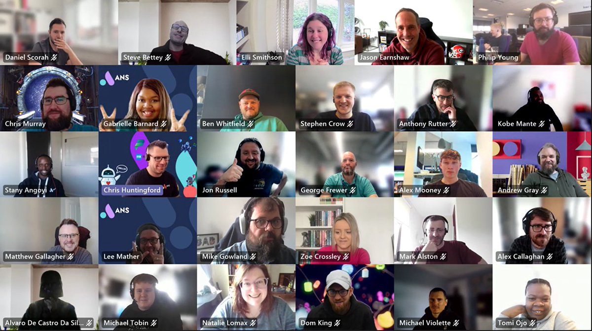 CNHuntingford's tweet photo. @ANSGroup First #TechCommunity "Munch & Tech Crunch" session is DONE! What a crowd! So epic to have everyone together to plan for our #TechComm23 event in July! Community is EVERYTHING!!
#ANSGroup https://t.co/Q41fk8eNWa