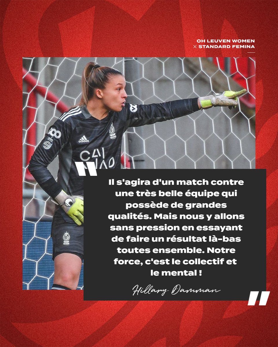 Standard_Femina's tweet photo. 🎙 𝙃𝙞𝙡𝙡𝙖𝙧𝙮 𝘿𝙖𝙢𝙢𝙖𝙣 préface le match du week-end

#StandardFemina https://t.co/Q9imQKsmUr