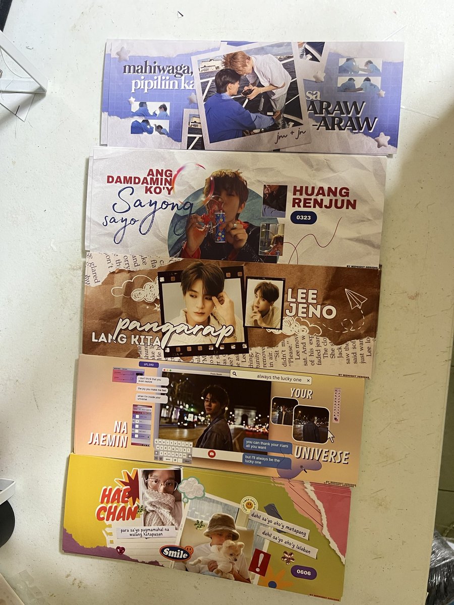actual photo of our 00z banner freebies! 💙 d-17 until we give these away, make sure to follow the instructions in the tweet below ✨

#THEDREAMSHOW2_in_MANILA #TDS2inMANILA