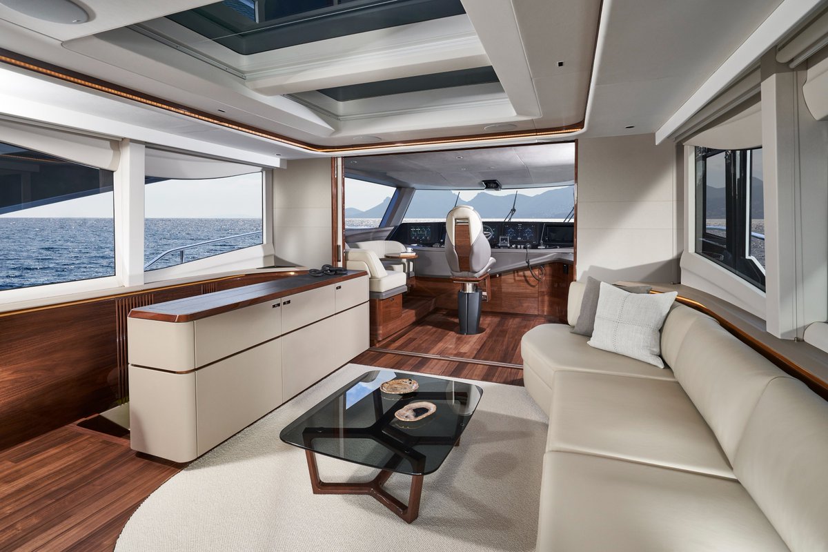 PrincessMYsales's tweet photo. Princess X80 available now.
With in excess of 30% more useful interior space onboard than a traditional #flybridge yacht, covering the full length of the vessel, there's much to explore on board the Princess X80 'superfly'.  
https://t.co/J1Fy3SVsOZ #princessyachts #superyacht https://t.co/ZG9WzZHSp4