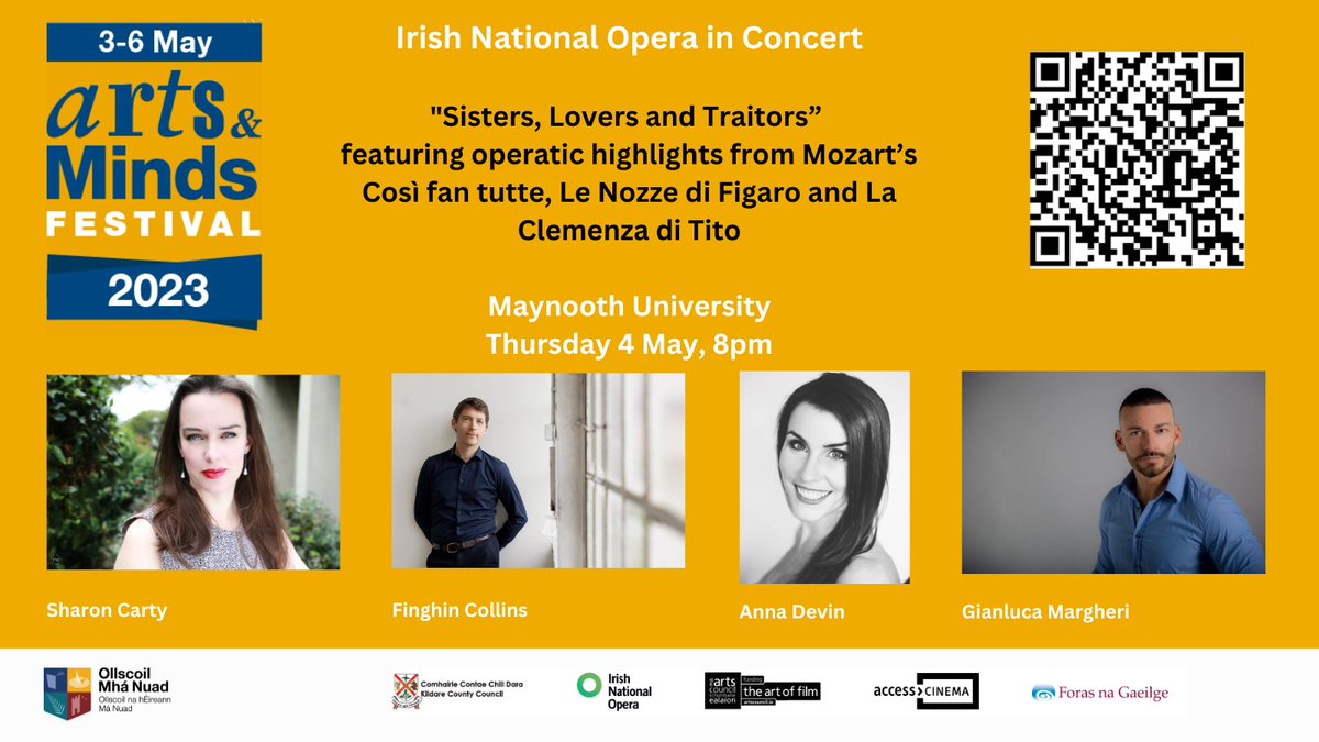 Faculty of Arts and Humanities, MU (@mufacultyofarts) on Twitter photo Only three weeks to go to the 2023 <a href="/MaynoothUni/">Maynooth University</a> #ArtsMindsFest. Get your tickets now to some amazing events including <a href="/IrishNatOpera/">Irish National Opera</a> in concert <a href="/ArtsInCoKildare/">Kildare Arts Service</a> #Cultureireland <a href="/MusicMaynooth/">MU Music</a> Only three weeks to go to the 2023 <a href="/MaynoothUni/">Maynooth University</a> #ArtsMindsFest. Get your tickets now to some amazing events including <a href="/IrishNatOpera/">Irish National Opera</a> in concert <a href="/ArtsInCoKildare/">Kildare Arts Service</a> #Cultureireland <a href="/MusicMaynooth/">MU Music</a>
