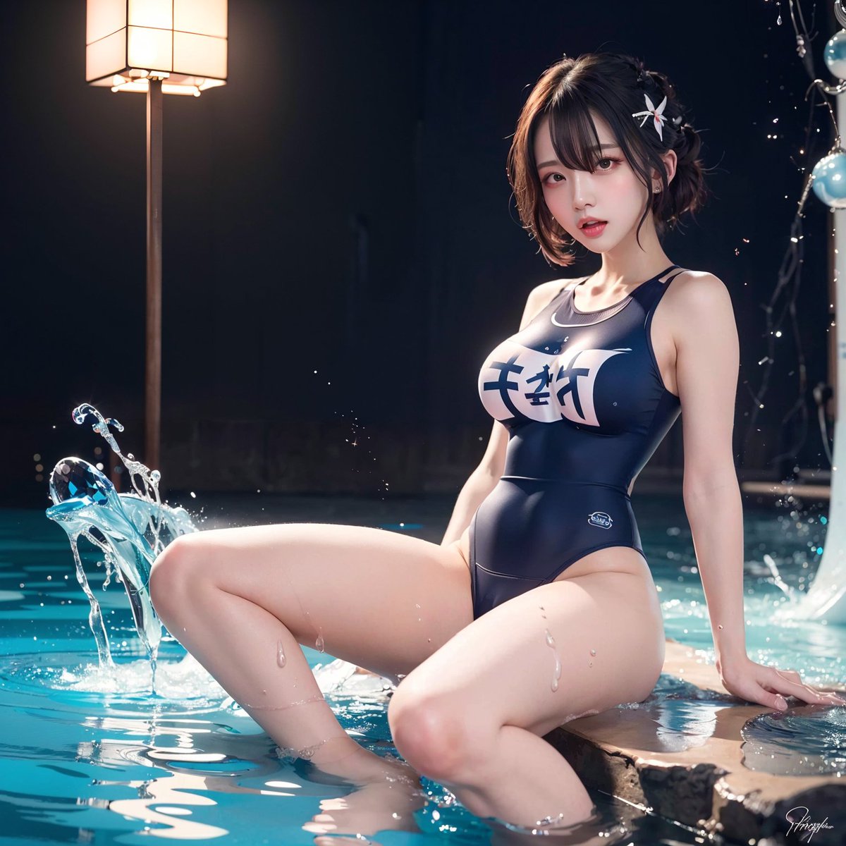 SleazyAI's tweet photo. Late night swimming date with me?
#Chilled_re_generic #stablediffusion #AIArtworks #AIart #Aicosplay #AIイラスト #AIグラビア #AIphotography #AI生成 #NieRAutomata https://t.co/APJQ1waywE