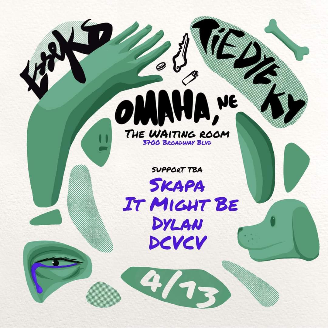 Prestigejetski's tweet photo. Unfortunately won't be able to make it to the show tonight for @EsseksMusic &amp; @tiedyekyforeva don't have the funds for it sadly :/ have fun tonight yall and rage on! Will be there in spirit https://t.co/2aFmAaq8o9