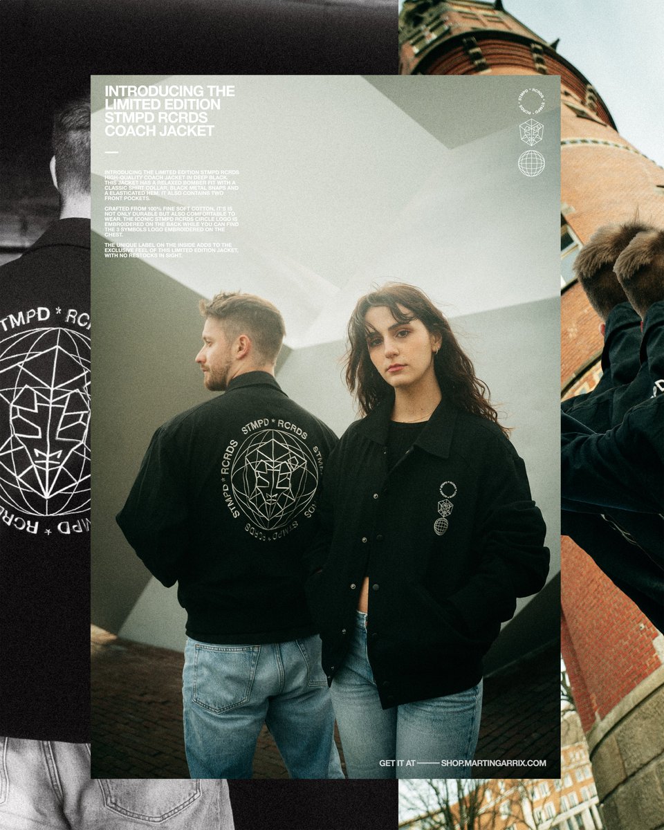 stmpdrcrds's tweet photo. We just dropped our limited edition Coach Jacket on https://t.co/3leO2fSNEo 🔥 250 pieces available - no restock in sight. https://t.co/8p0dt8KAJL