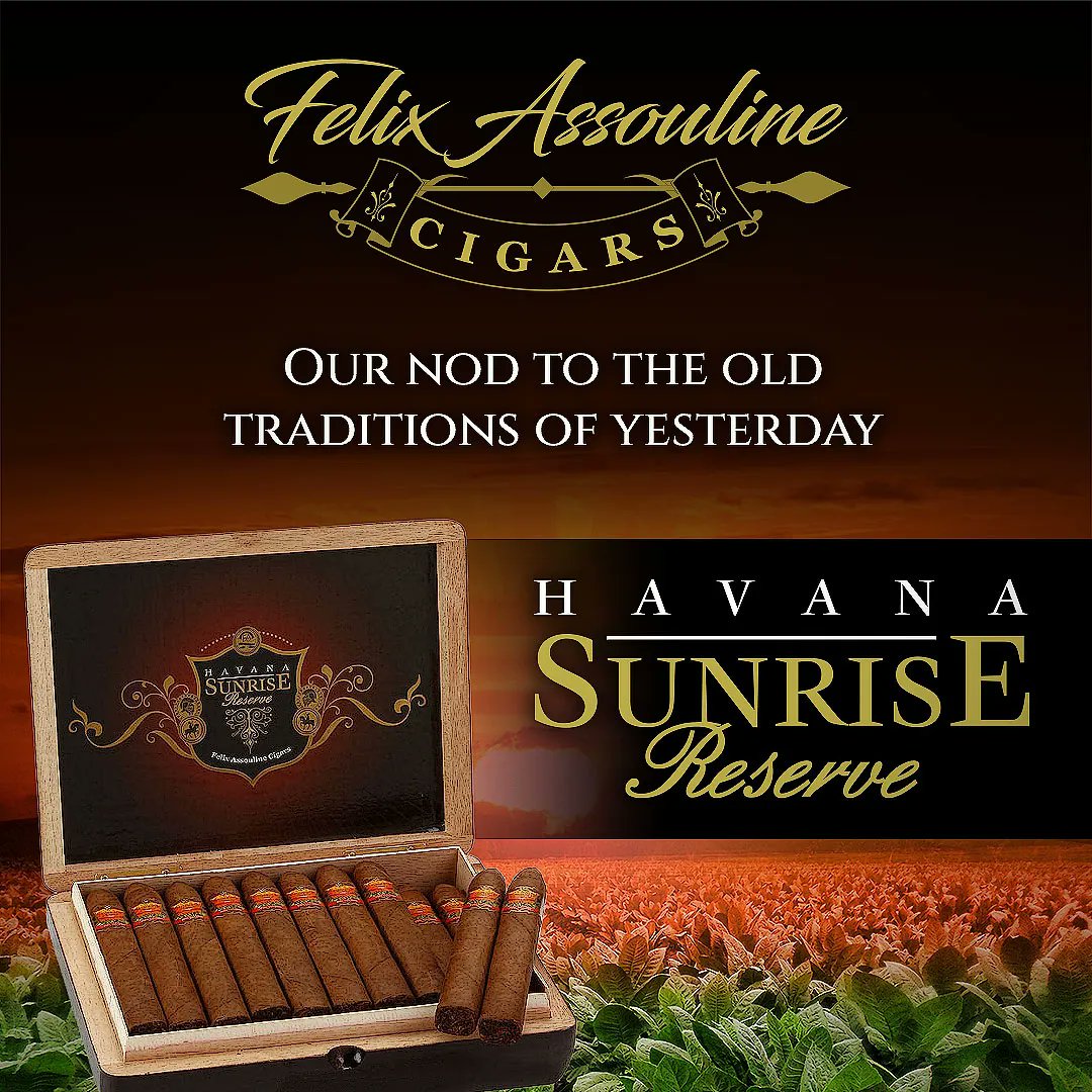 Cigars2Me's tweet photo. A creamy, medium bodied cigar full of warmth...
For more information, visit: https://t.co/iDPb9P735X
Get Havana Sunrise Reserve at https://t.co/wvTnWLYNXR
#cigars #felixassouline #cigars2me
#cigars #cigarsofinstagram #cigarsnlife #cigarshop #cigarsandwhiskey https://t.co/pyia4Vr1JL