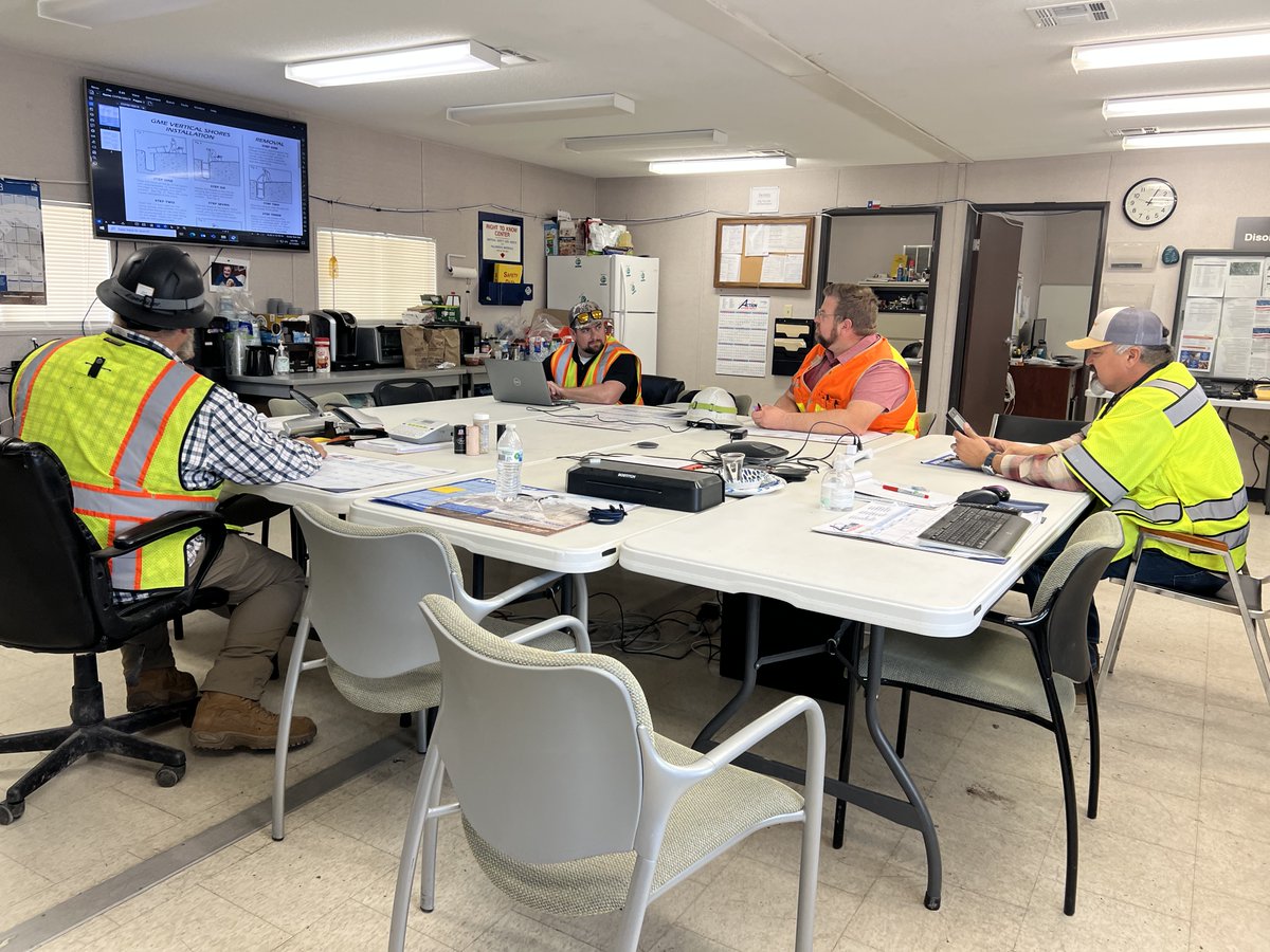 StructSureBuilt's tweet photo. The Lackland AFB site and project management team is hard at work this week as they prepare to kick off demolition. Our Environmental Manager’s pup Tanner even stopped by to provide his opinion on the site plans.
#StructSureProjects #BuildingCertainty https://t.co/74Rk6DYpAp