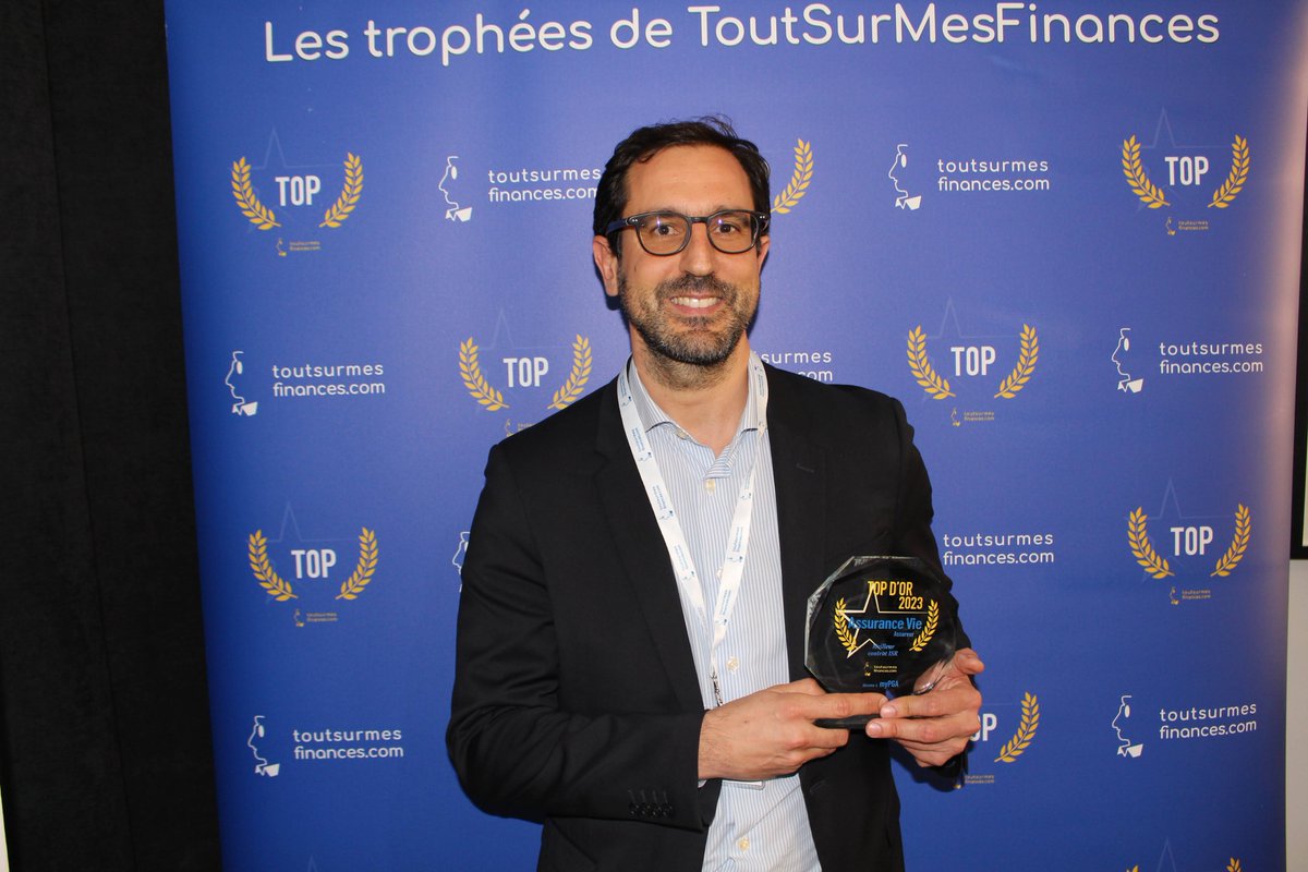 TopTSMF's tweet photo. 🥇Merci à Johan Attal, Bertrand Hau et Marie-Stéphanie Hess pour leur présence aux TOP Assurance Vie 2023. Félicitations pour ce trophée du "Meilleur contrat ISR" dans la catégorie Assureur qui récompense myPGA
@Toutsur

#AssuranceVie #placement #epargne #TopTSMF https://t.co/R5mtloaLIZ