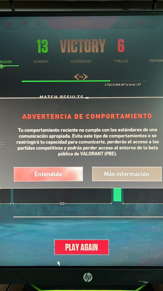 Pr3ky_'s tweet photo. Ya estaba tardando en llegarme este mensaje xd https://t.co/7gs15QcLSN