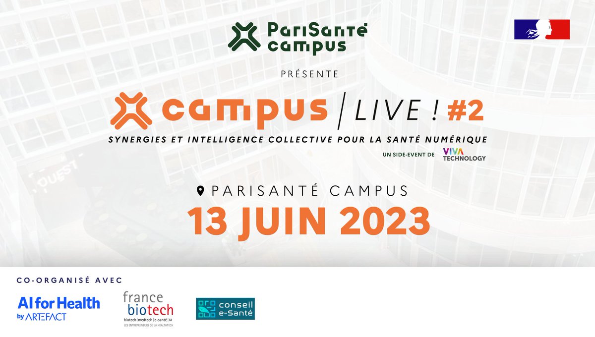 PariSanté Campus tweet media