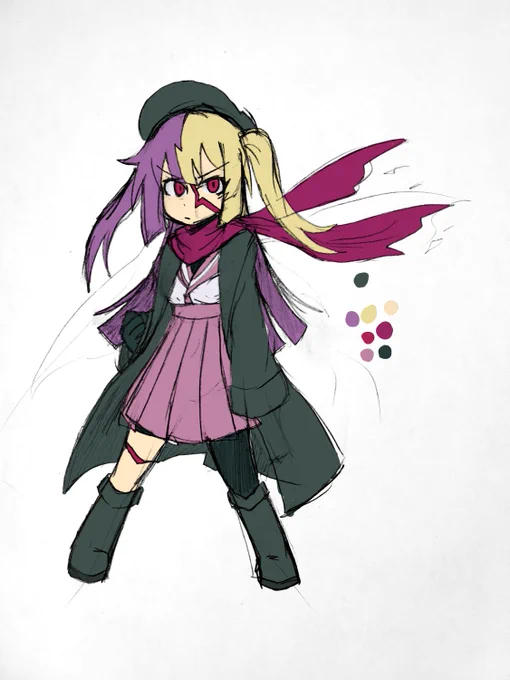 #創作変身ヒロインラフ 