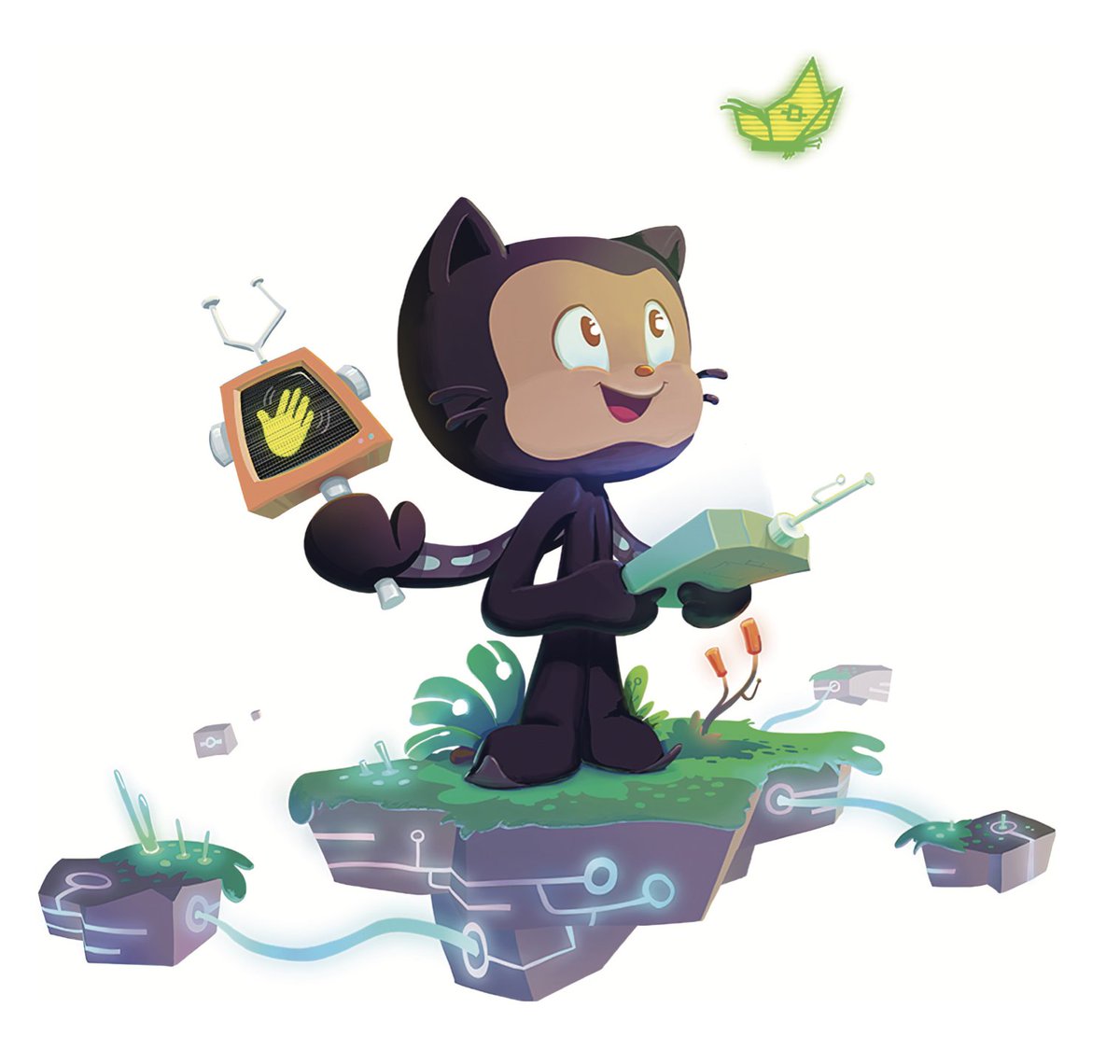 GitHub tweet media