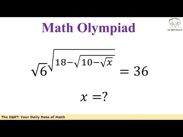 mathisstillfun's tweet image. Solve this equation 

Solution 👇
youtu.be/j6JUtFNut_w