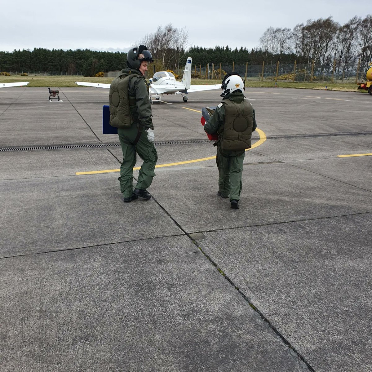 THIS.IS.WHAT.WE.DO!
The weather gods where with us yesterday allowing a little drive to Leuchars Station to spend the morning with 12 AEF.
Flt Sgt Sebastian Kimber, Cdt Niko Grygar and Cdt Ailsa Kerr are all first time flyers with the AEF and had a great time <a href="/BlairgowrieHS/">Blairgowrie HS</a>